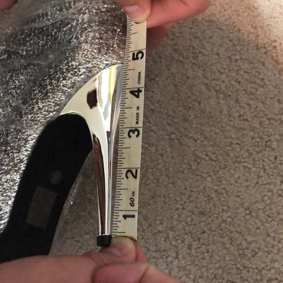 COPY - Jeffrey Campbell Garmona thigh high glitter boots - Picture 5 of 11